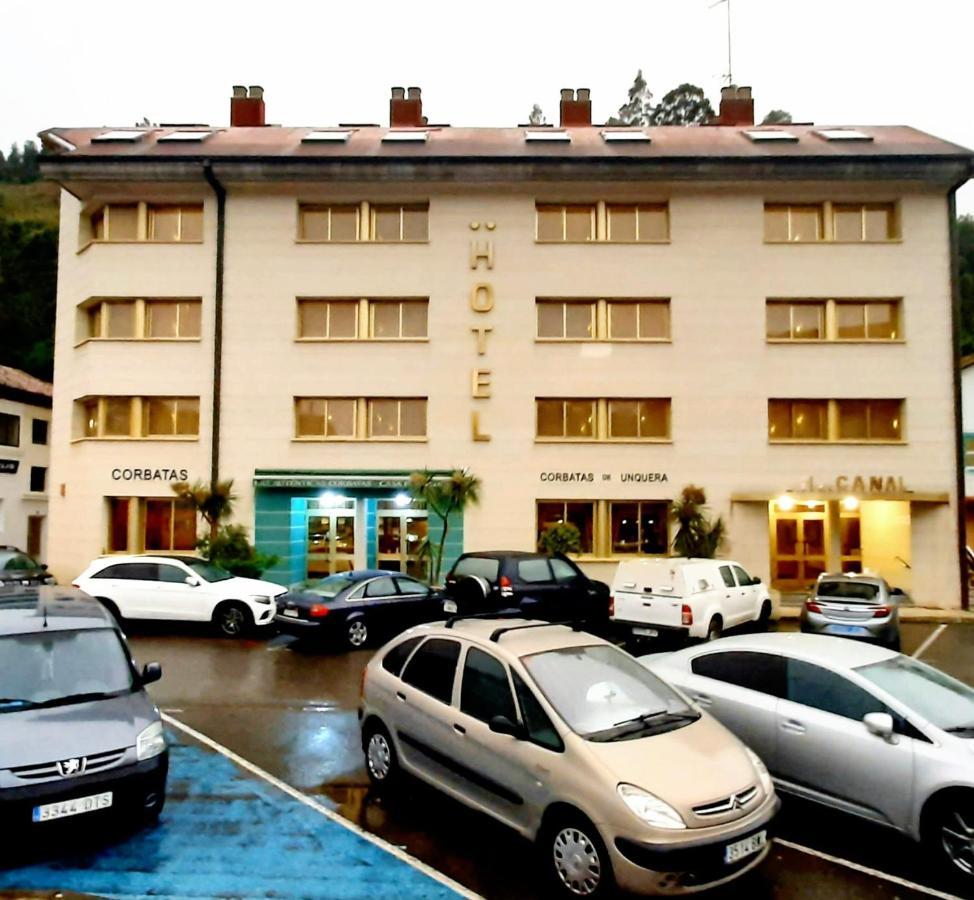 Hotel Canal Unquera Esterno foto